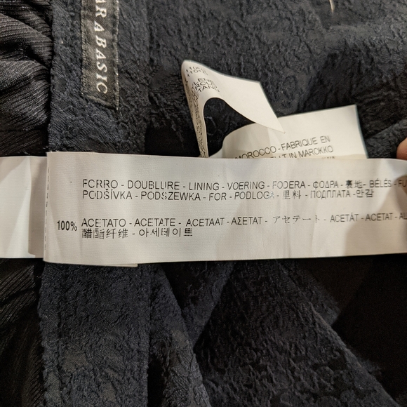 Zara Black Mini Skirt - Picture 6 of 8